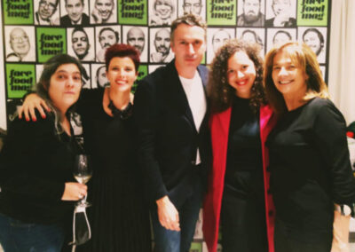 Susana Ribeiro, Xana Pimenta, Jesus Trujillo, Carla Torres e Teresa Seixas | Apresentação Face Food Mag, Rossio Gastrobar 2019
