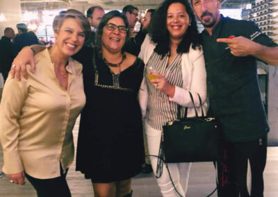 Sandra Isabel Correia, Susana Ribeiro, Carla Torres, Chef Roberto Mezzapelle | Inauguração do Restaurante Luz by Chakall Lisboa 2019